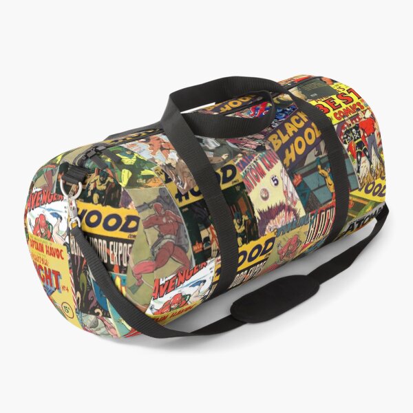 Vintage Superhero Comic Book Collection Pattern 3 Duffle Bag for Sale by ScottSherwood Redbubble