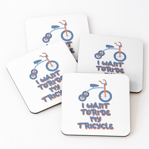 Artikelvorschau, Ich möchte mit meinem Dreirad Fahrrad fahren Lustiges Wortspiel mit Liedtext für Kinder entworfen und verkauft von PunnyLyrics.