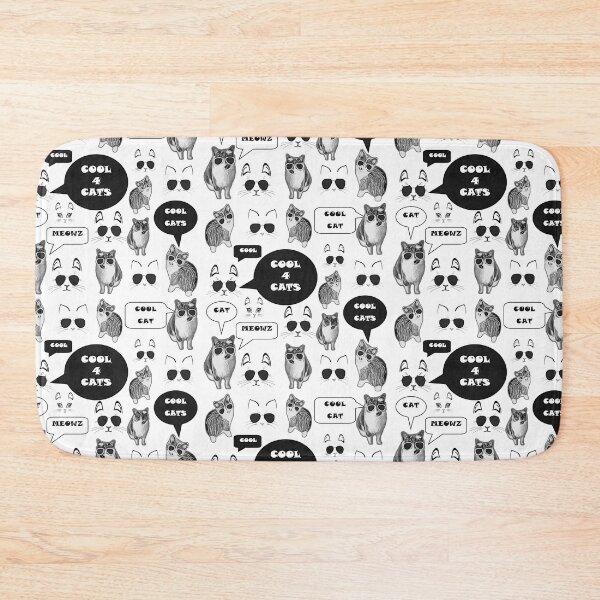 Item preview, Pattern. Cool Cats designed and sold by KC Morcom.