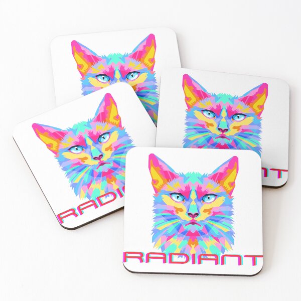 Item preview, Radiant/Colorful Cat Design designed and sold by Williamdripfoe.