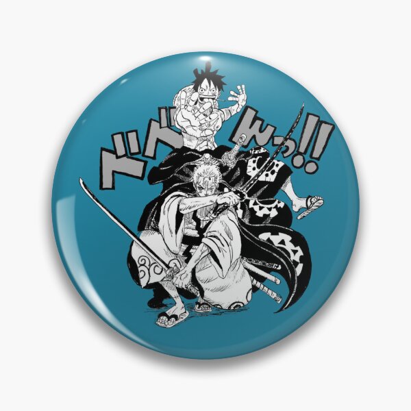 Item preview, Luffy Zoro Wano Dual Attacks  designed and sold by JuliaiTurner.
