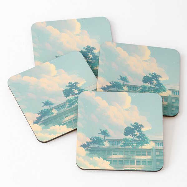 Item preview, 90s Nostalgia Retro Vaporwave Fantasy Futuristic Retro Landscape Illustration designed and sold by S Y N T H R E A L M.