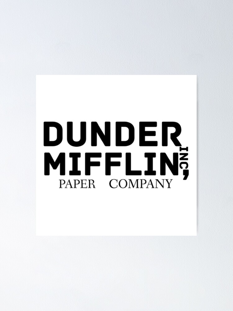 Dunder Mifflin Inc. ‎✓ The Office - The Office - Posters and Art