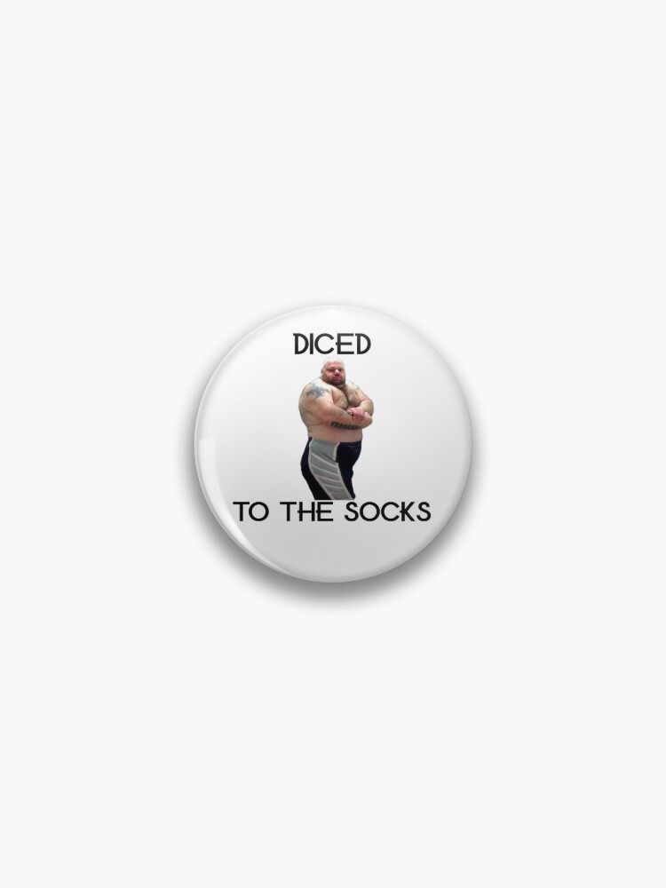 Kyriakos Grizzly Kapakoulak  Diced to the socks Pin for Sale by