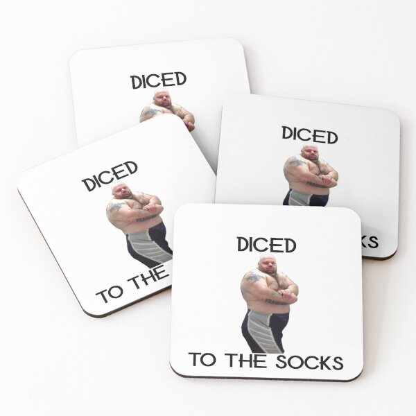 Item preview, Kyriakos Grizzly Kapakoulak | Diced to the socks designed and sold by STRAIGHT UP BULKED UP.