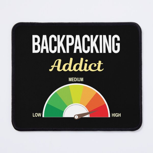 Item preview, Addict Backpacking Backpack Backpacker designed and sold by PriscillaHerna.