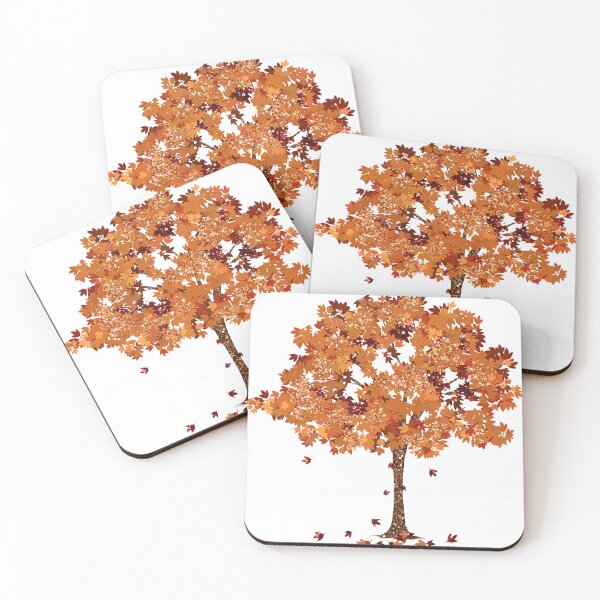 Item preview, bright autumn tree designed and sold by ShinobiDesings.