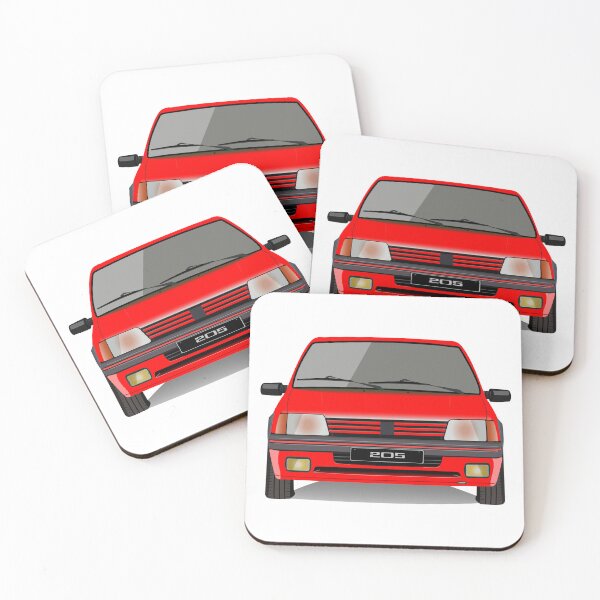 Item preview, Youngtimer 205 GTI Red designed and sold by JPA-Graphisme.