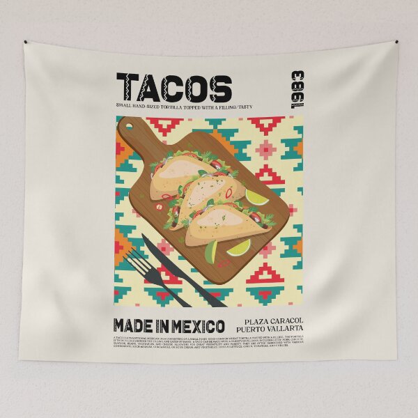 Item preview, Tacos Wall Art designed and sold by SurfolioPrints.