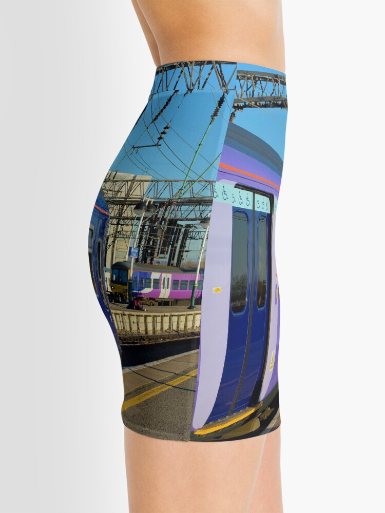 short skirt with train