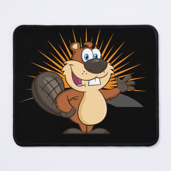 Item preview, Beaver Character Sunset - Funny Cartoon designed and sold by SBWorld.