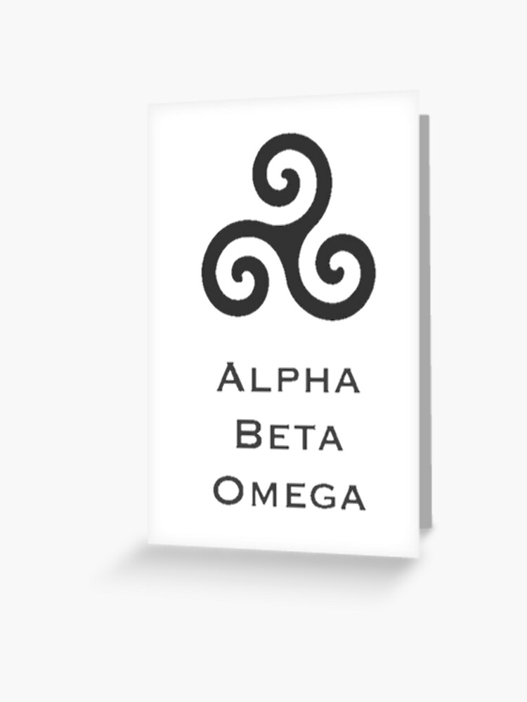 ALPHA BETA OMEGA TRISQUEL