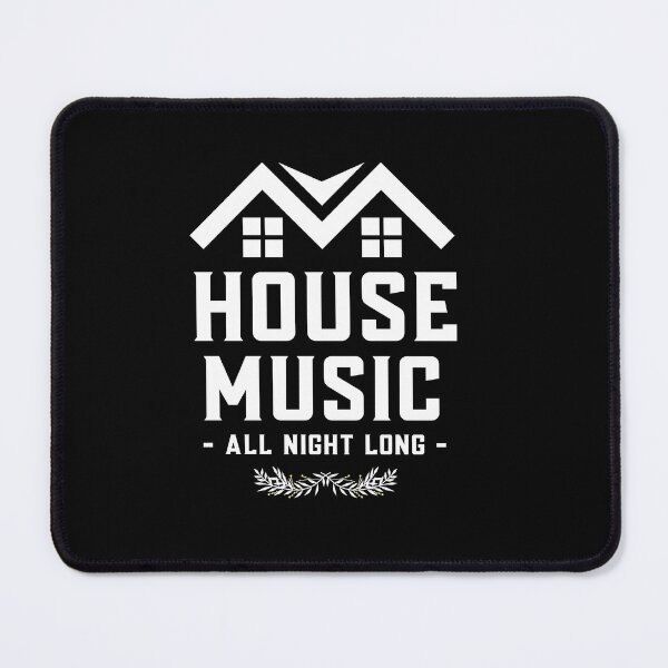 Item preview, HOUSE MUSIC  - All Night Long Roof designed and sold by Discothreadz.