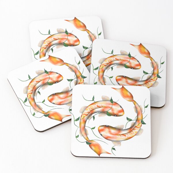 Item preview, two golden koi fish designed and sold by octo-PS.