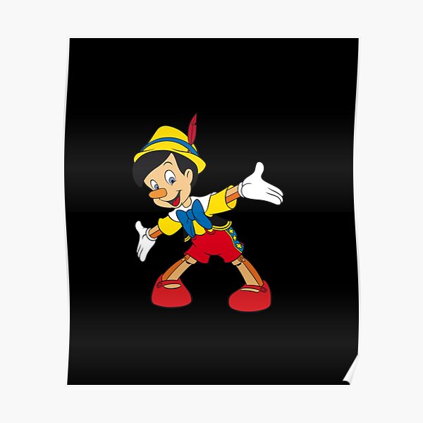" PINOCCHIO" Poster for Sale by cartoons003 Redbubble
