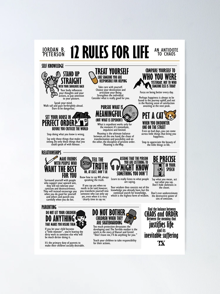 12 Rules for Life Visual Book (Jordan B. Peterson)