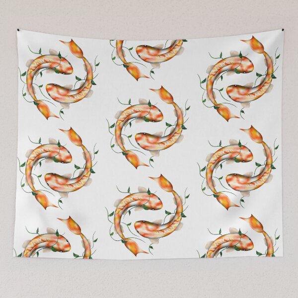 Item preview, two golden koi fish designed and sold by octo-PS.