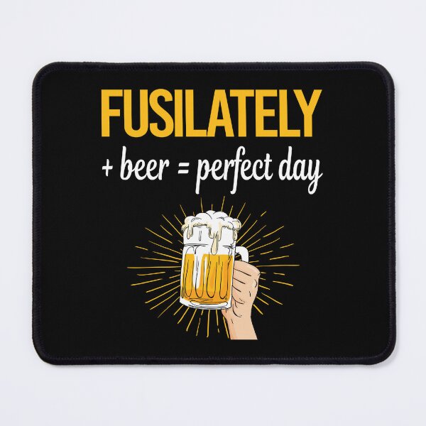 Item preview, Beer Perfect Day Fusilately designed and sold by WigglesDailey.