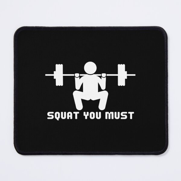 Item preview, You Must Squat Gym designed and sold by Eriksonshop.