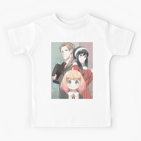 Spy X Family Vintage Shirt, Otaku Ropa Unisex T-shirt Short Sleeve