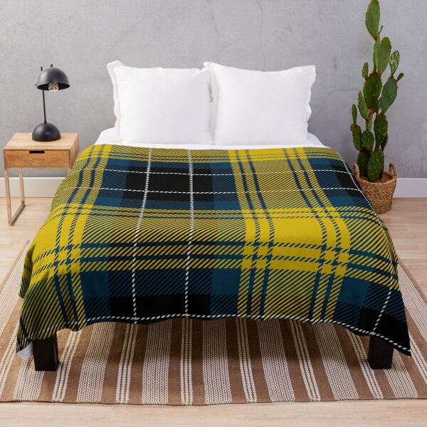 Item preview, Yellow and Black Scottish Clan Plaid Tartan | Check | Checked | Checkered designed and sold by PatternMama.