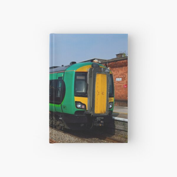 London Midland class 172 at Worcester Foregate St Hardcover Journal