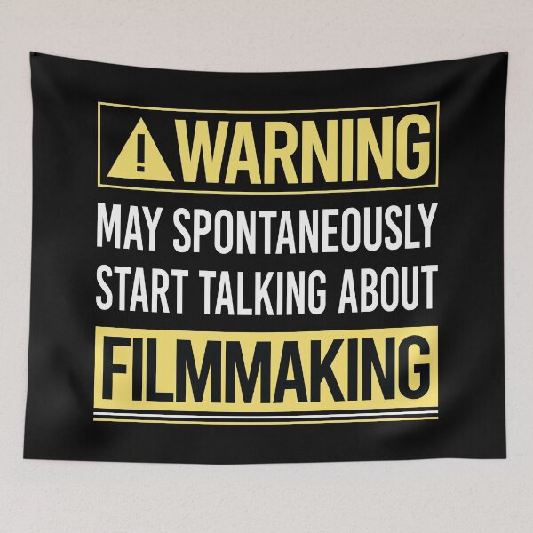 Item preview, Warning About Filmmaking Filmmaker Film Making designed and sold by WrightTrouble.