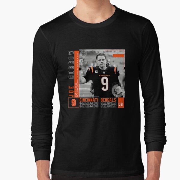 20201 Womens Cincinnati Bengals JOE BURROW Football Long Sleeve