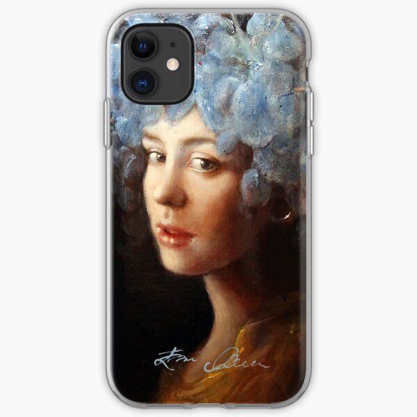 Girl with a Stretched Earlobe iPhone Soft Case