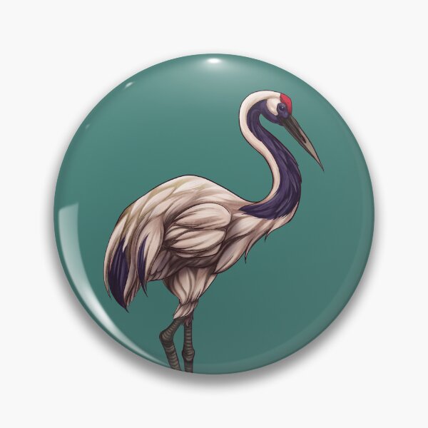 Item preview, Red-Crowned Crane, Grus japonensis designed and sold by Jojo-Tiger.