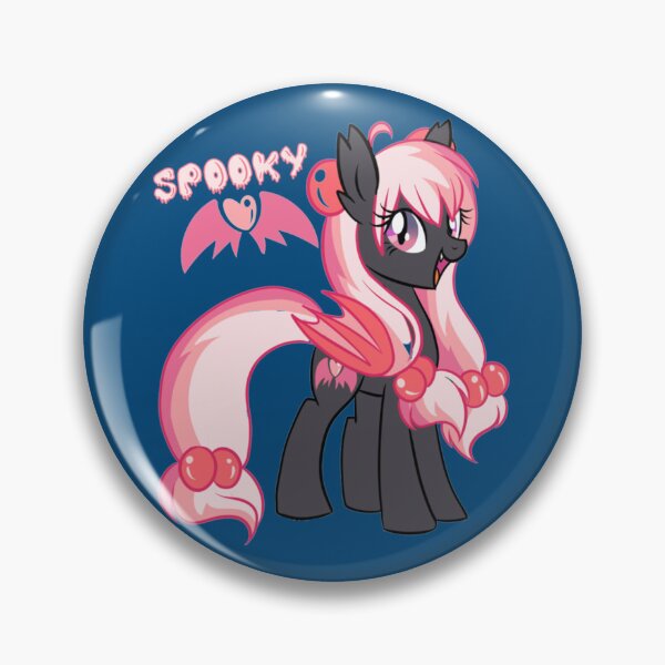 Item preview, SPOOKY PINK MY LITTLE PONY   designed and sold by Chubbyfunaka.