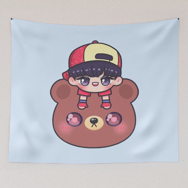 Item preview, Exo Kai And His Friend Bearymon designed and sold by OhhMyXoXo.