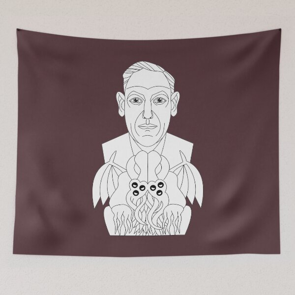 Item preview, Lovecraft and Cthulhu designed and sold by jholbo.