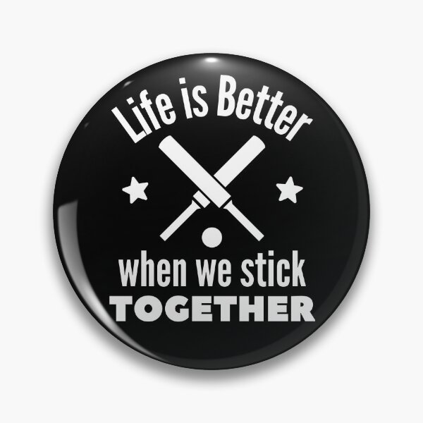 Item preview, Cricket: Life is better when we stick together designed and sold by TheGreenGoat.