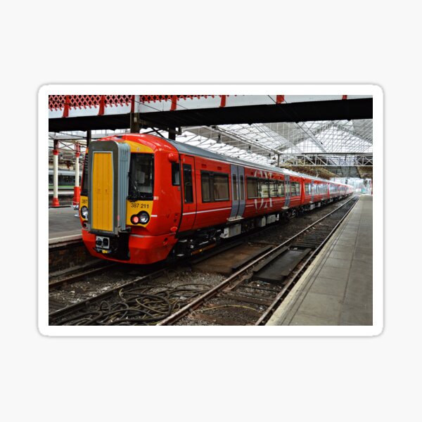 Gatwick Express class 387 at Crewe Railways Station