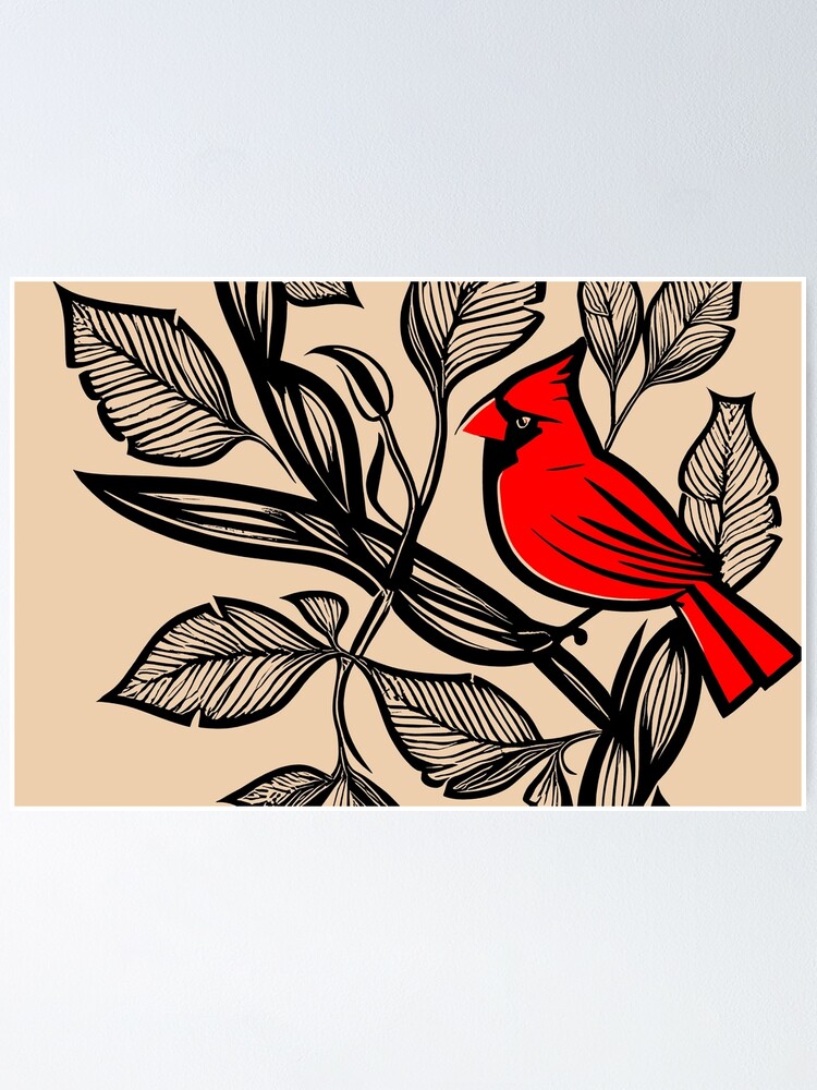 Red Cardinal by Ivana Tattoo Art TattooNOW