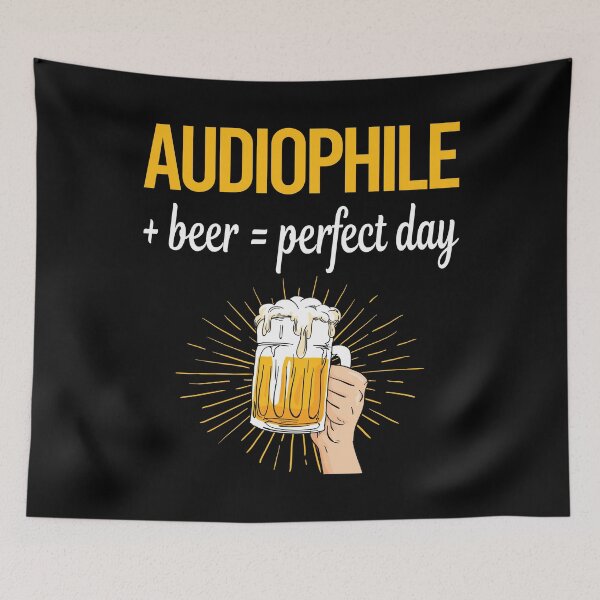 Item preview, Beer Perfect Day Audiophile designed and sold by WigglesDailey.