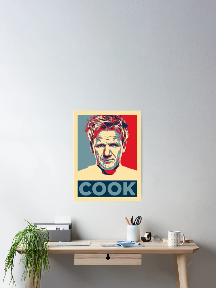 Thumbnail 2 of 3, Poster, Gordon Ramsay - Cook designed and sold by Smiling-sam.