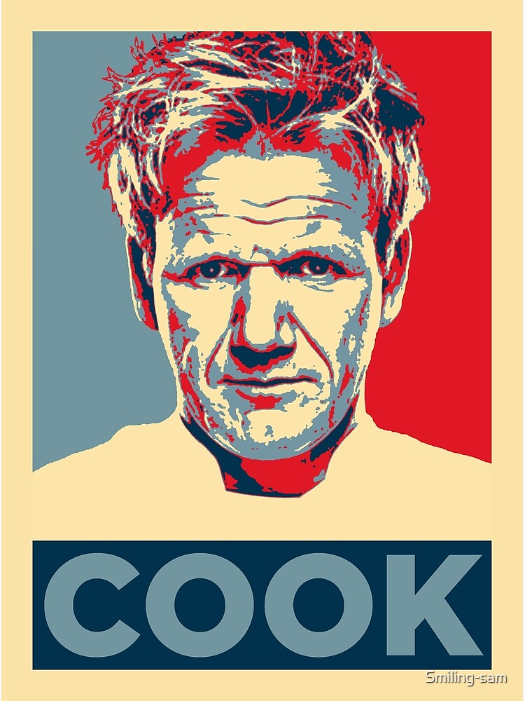 Disover Gordon Ramsay - Cook Premium Matte Vertical Poster