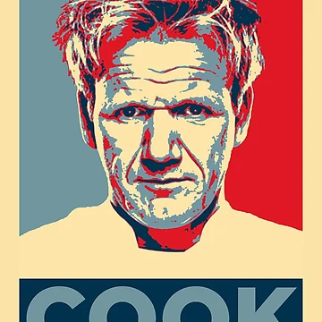 Artwork thumbnail, Gordon Ramsay - Cook by Smiling-sam