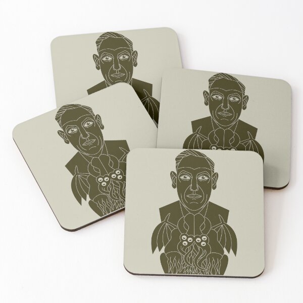 Item preview, Lovecraft and Cthulhu designed and sold by jholbo.