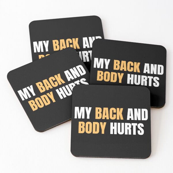 Item preview, my back and body hurts designed and sold by Eriksonshop.