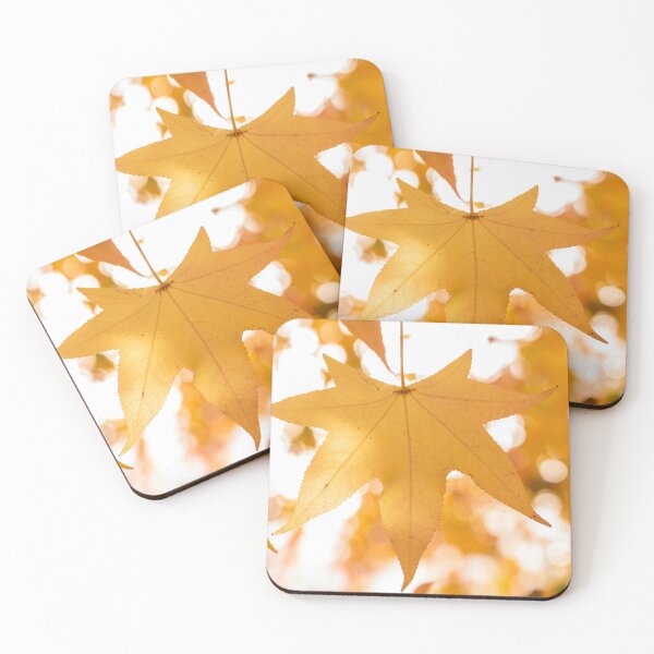 Item preview, Backlit Autumn leaves Balingup  designed and sold by Images by Chris de Blank.