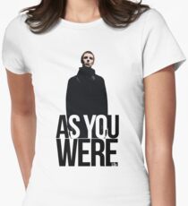 Liam Gallagher // As You Were Polarized image Women's Fitted T-Shirt