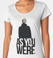 Liam Gallagher // As You Were Polarized image Women's Premium T-Shirt