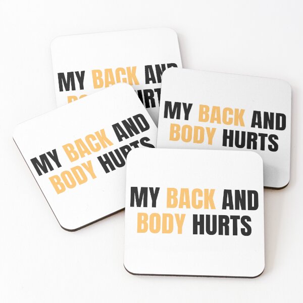 Item preview, my back and body hurts designed and sold by Eriksonshop.