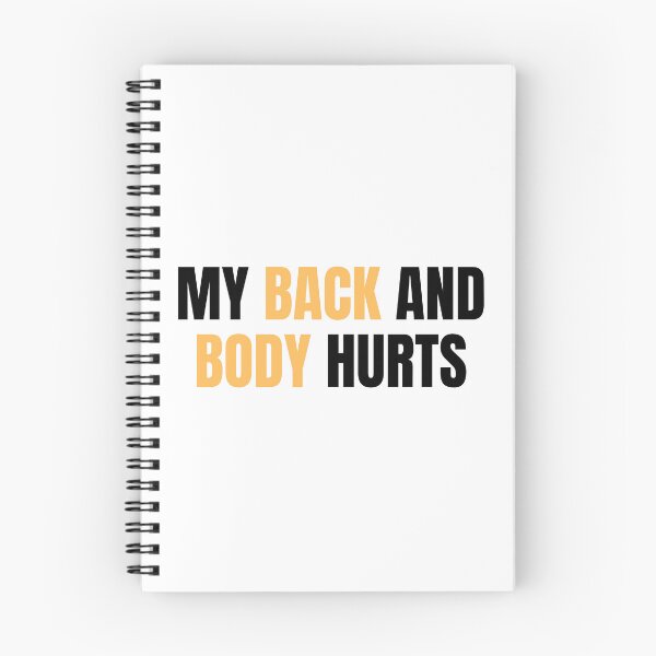 Item preview, my back and body hurts designed and sold by Eriksonshop.