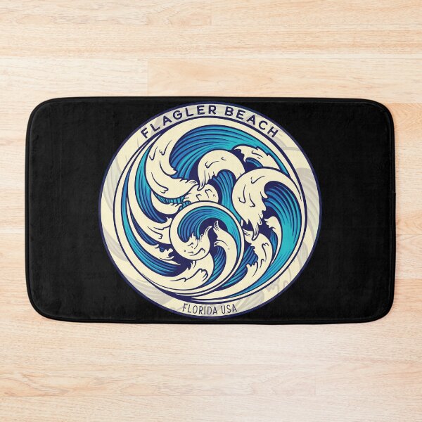 Item preview, Flagler Beach Waves designed and sold by LanikaiBeach.