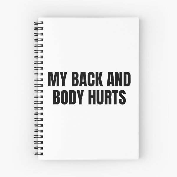 Item preview, my back and body hurts designed and sold by Eriksonshop.