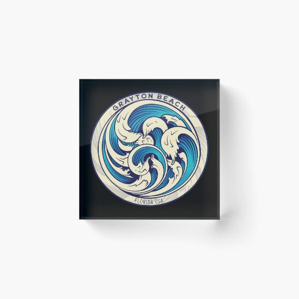 Item preview, Grayton Beach Waves designed and sold by LanikaiBeach.